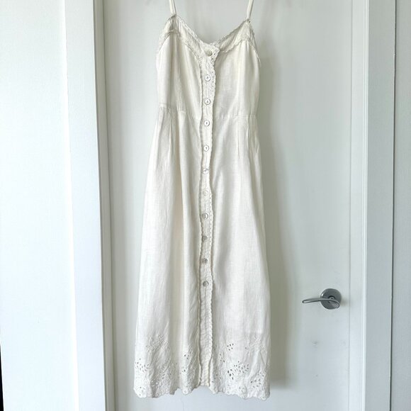 Aritzia Dresses & Skirts - Aritzia Wilfred La Boheme Linen Dress